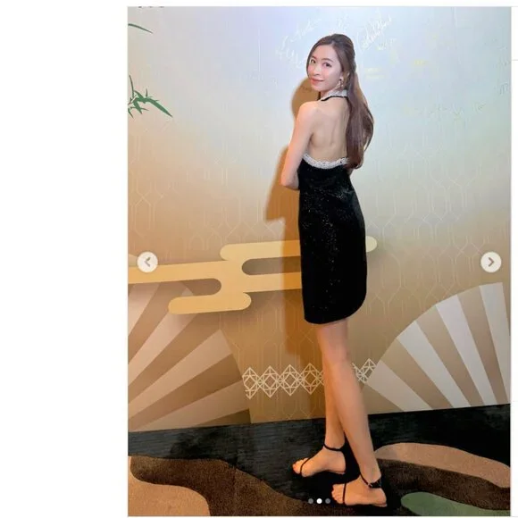 Self portrait Boucle Pearl sequin dress - Picture 11 of 12